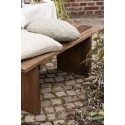 housse pour galette de chaise coton fleuri vert jaune ib laursen