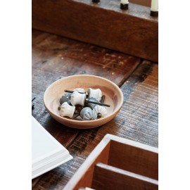 bouton de meuble vintage blanc creme ib laursen