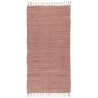 tapis chambre coton rose corail ib laursen