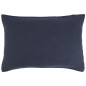 coussin lin bleu indigo rectangulaire ib laursen