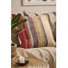 Grand coussin toile rayures IB Laursen