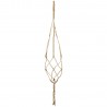 macrame pour plantes jute naturel beige ib laursen