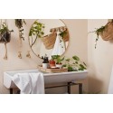 macrame pour plantes jute naturel beige ib laursen