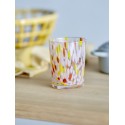 verre a eau rose pastel poudre bloomingville lilya