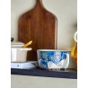 tasse mug decore avec colombe gres bleu bloomingville hezha