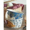 tasse mug decore avec colombe gres bleu bloomingville hezha
