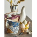 tasse mug decore avec colombe gres bleu bloomingville hezha
