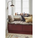 coussin uni jaune moutarde coton lave madam stoltz