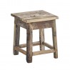 petit tabouret rustique bois recycle madam stoltz
