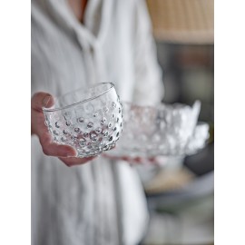 Bol à pois verre recyclé Bloomingville Justina