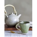 mug gres cotele vert olive bloomingville latina
