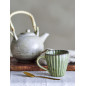 mug gres cotele vert olive bloomingville latina