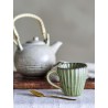 mug gres cotele vert olive bloomingville latina