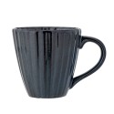 mug cotele bleu fonce gres bloomingville latina