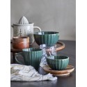 mug gres cotele vert uni bloomingville latina