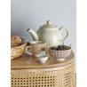 tasse a the charme campagne trendy gres orange bloomingville maple