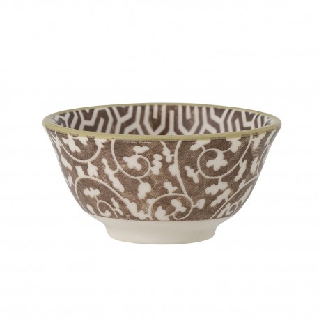 mini bol gres style campagne chic marron bloomingville maple