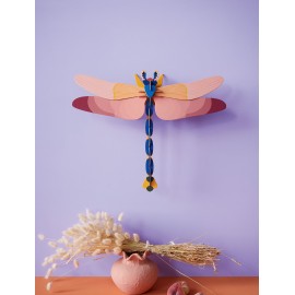 Décoration murale grande libellule Studio Roof Giant Dragonfly