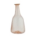 petit vase vintage verre orange peche madam stoltz