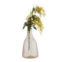 petit vase vintage verre orange peche madam stoltz