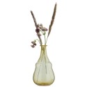 vase vintage verre jaune recycle soliflore madam stoltz