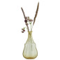 vase vintage verre jaune recycle soliflore madam stoltz