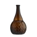 petit vase verre marron recycle vintage madam stoltz
