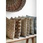 grande housse de coussin ikat beige marron motif abstrait madam stoltz grande housse de coussin ikat beige marron motif abstrait madam stoltz
