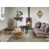 grande housse de coussin noire velours madam stoltz