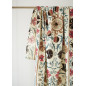 jete de lit canape brode coton blanc fleurs multicolores madam stoltz