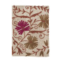 couvre lit brode persan beige rose madam stoltz suzani