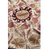 couvre lit brode persan beige rose madam stoltz suzani