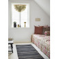 coussin traversin brode persan beige rose madam stoltz