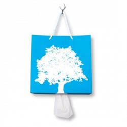 Kleenex Wandspendertasche im naturblauen PA-Design