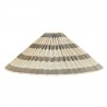 abat jour suspension naturel bambou conique evase madam stoltz