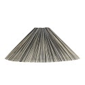 abat jour pour suspension naturel gris evase conique madam stoltz