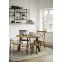 abat jour pour suspension naturel gris evase conique madam stoltz