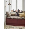 grand matelas de sol banquette imprime floral rouge coton madam stoltz