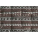 grand matelas de sol assise tisse ikat motif marron brun madam stoltz