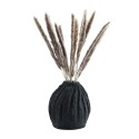 vase papier recycle mache noir rustique madam stoltz