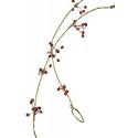 decoration murale guirlande fil dore perles rouges madam stoltz