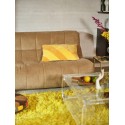 coussin chic canape salon jaune velours raye hk living