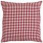 grande housse de coussin carre petits carreaux rouge blanc ib laursen