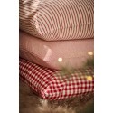grande housse coussin fines rayures rouge ib laursen
