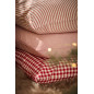 grande housse coussin fines rayures rouge ib laursen