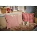 grande housse coussin fines rayures rouge ib laursen