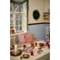 grande housse coussin fines rayures rouge ib laursen