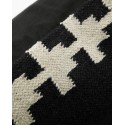 grande housse coussin coton epais graphuique noir blanc house doctor