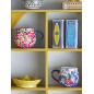 tasses fleuries multicolores bloomingville florist set de 2