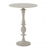 gueridon classique aluminium gris clair bloomingville annan